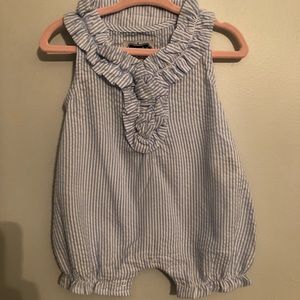 Seersucker Mudpie Bubble 0-6 months